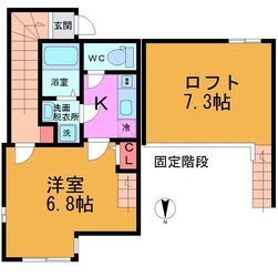 ベリエ西綾瀬の物件間取画像